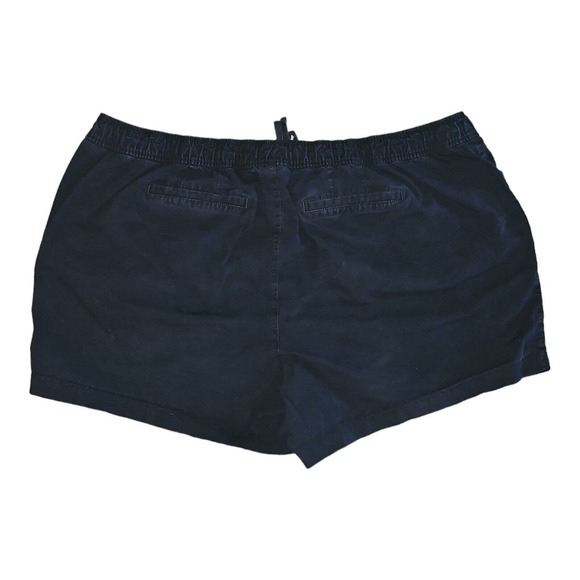 Lane Bryant Shorts Women's 22 Drawstring Stretch Waistband Front & Back Pockets - Picture 4 of 5